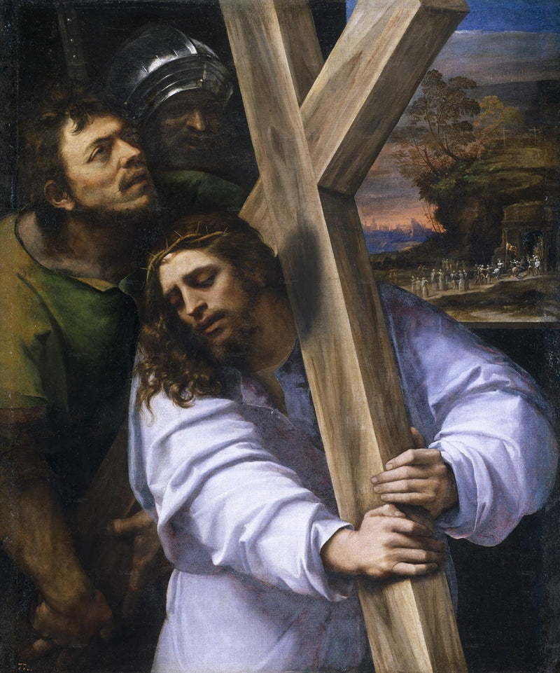Gesù con la Croce - Sebastiano del Piombo