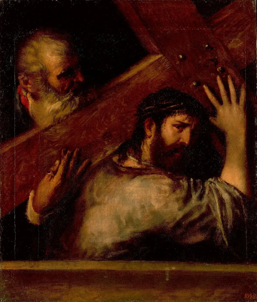 Gesù porta la sua croce - Titian