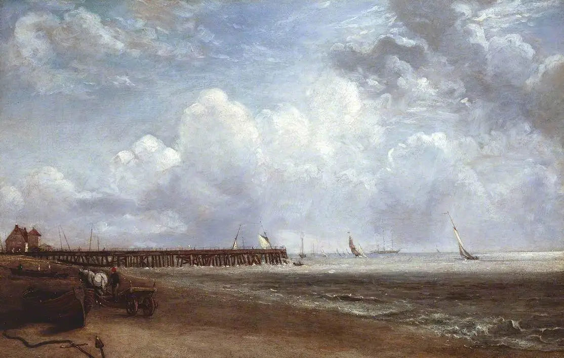 Jetée de Yarmouth - John Constable - Alpha Reproduction