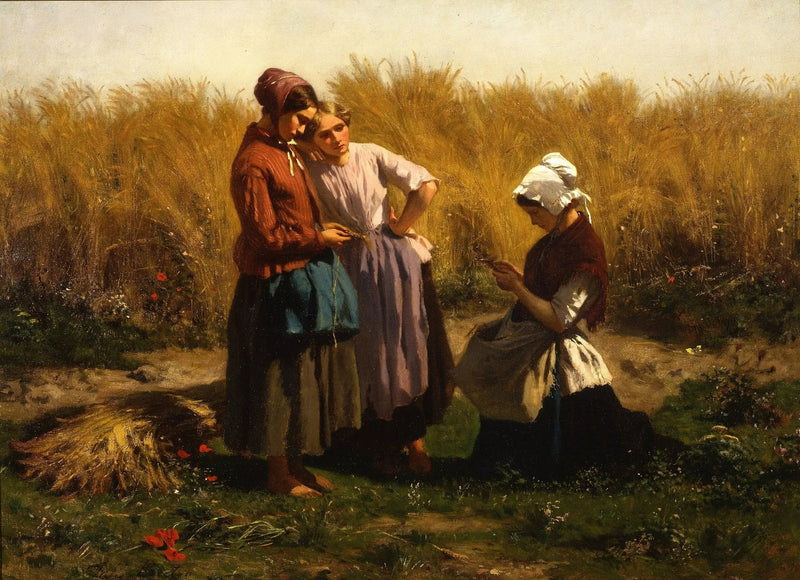 Jetons d'amore - Jules Breton