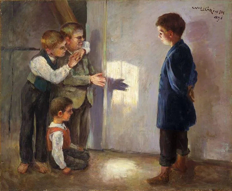 Gioco d'ombre - Lovis Corinth