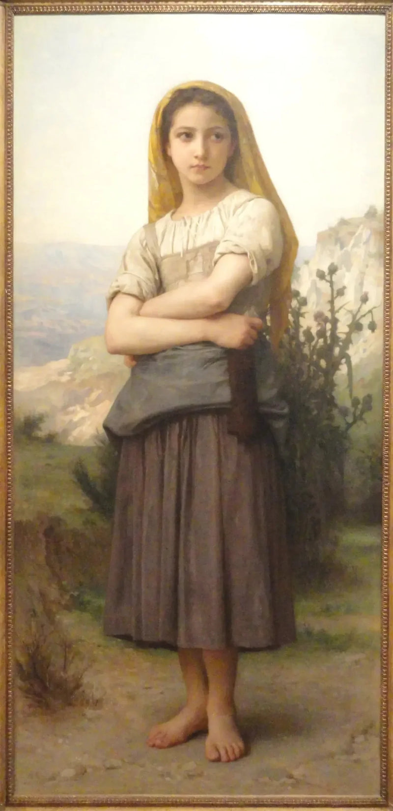 Giovane pastorella - Bouguereau