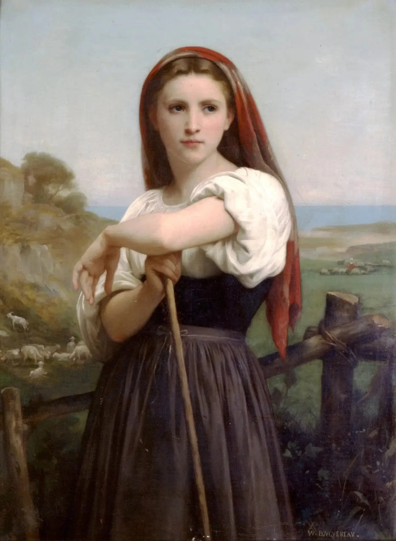 Giovane Pastorella - Bouguereau