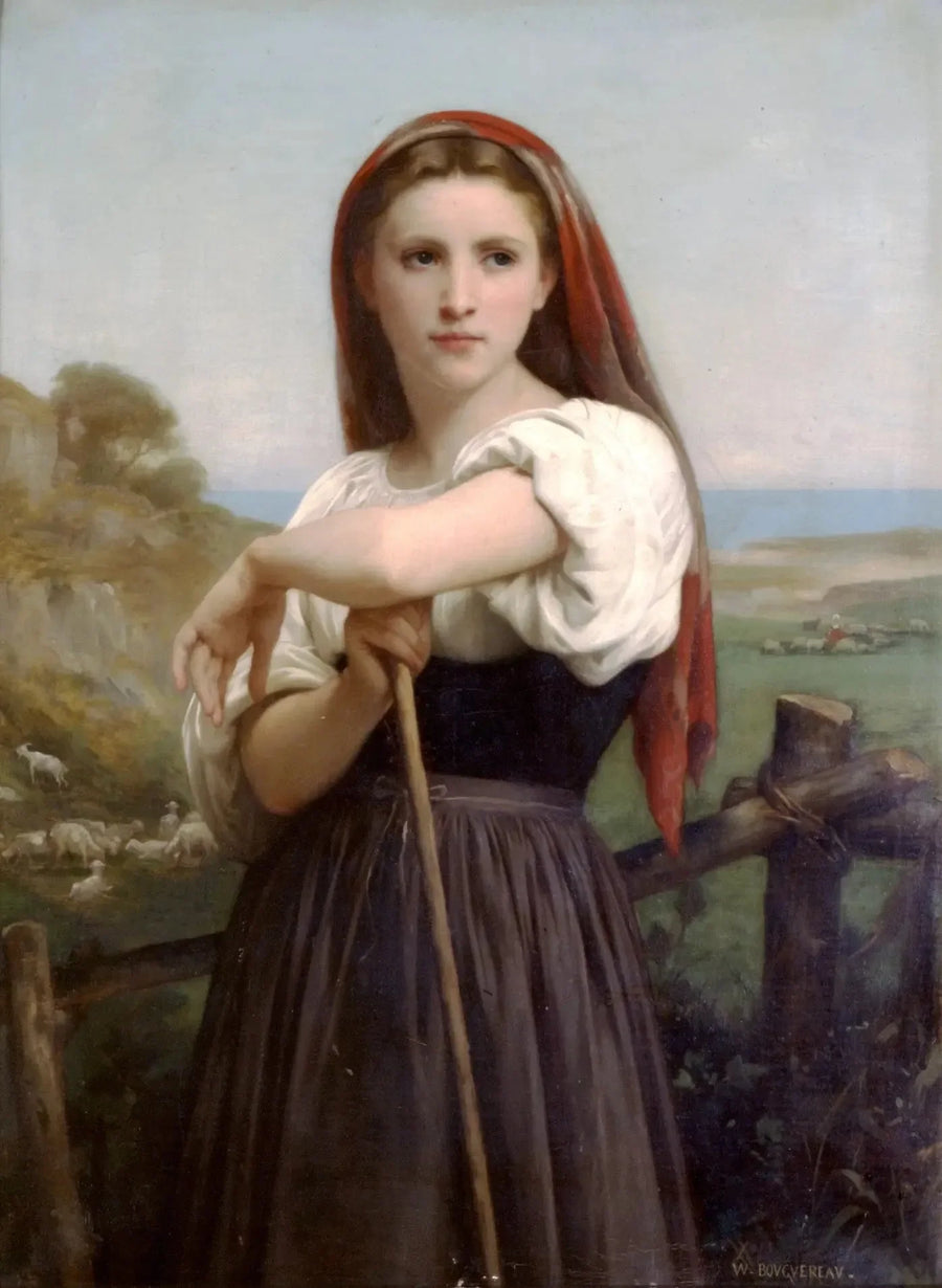 Giovane Pastorella - Bouguereau