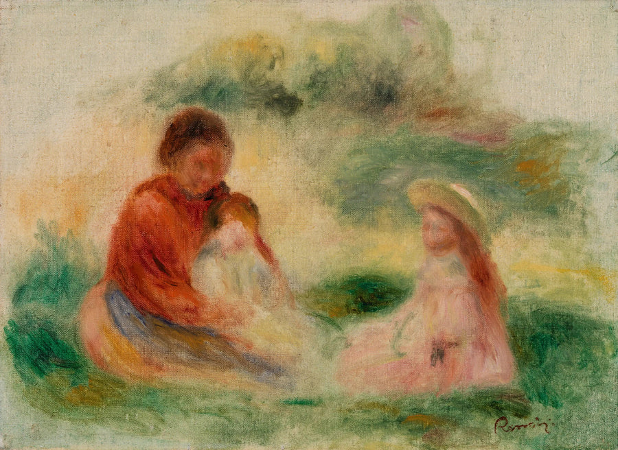 Giovane Famiglia (La Giovane famiglia) - Pierre-Auguste Renoir