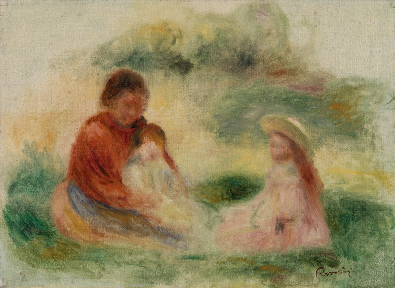 Giovane Famiglia (La Giovane famiglia) - Pierre-Auguste Renoir