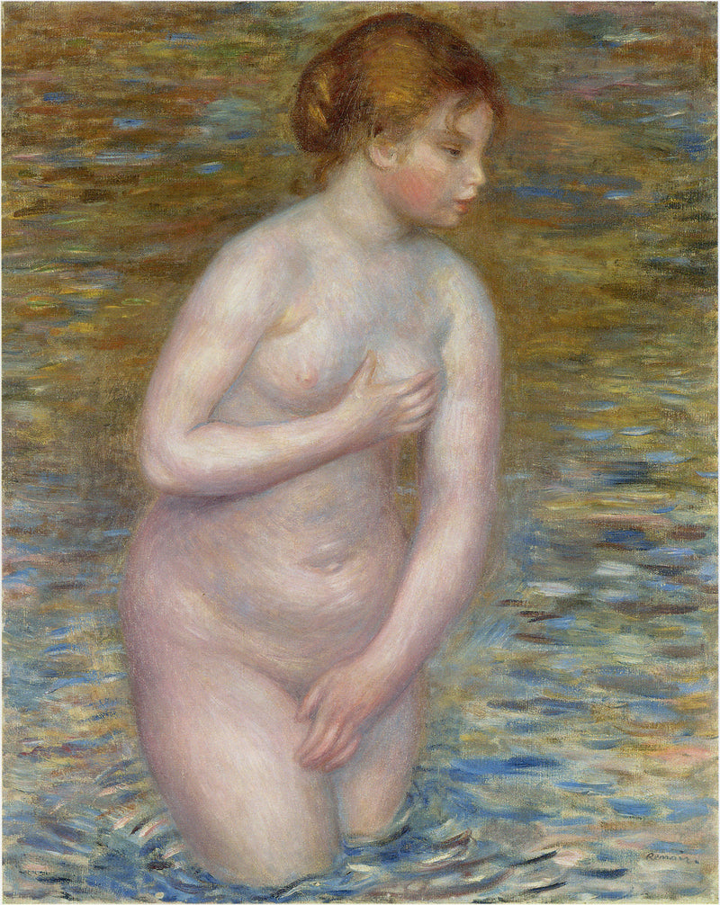 Nu nell'acqua - Pierre-Auguste Renoir