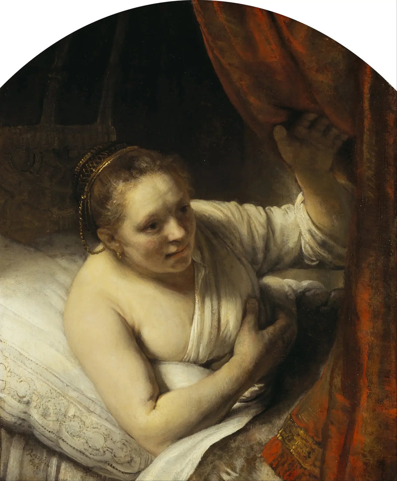 Giovane Donna a letto - Rembrandt