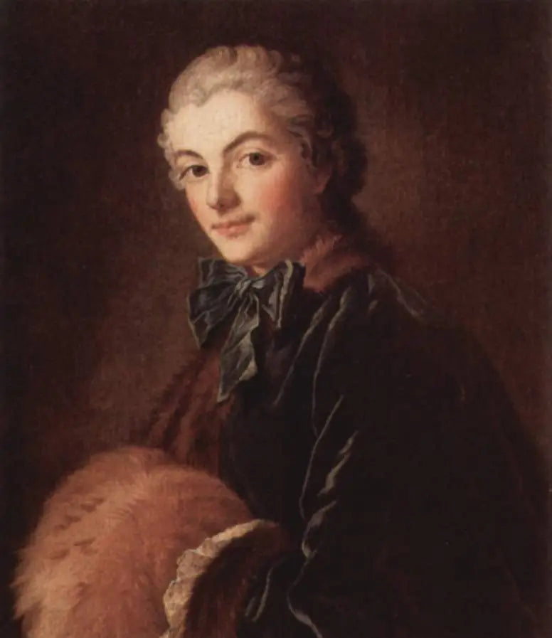 Giovane donna con manica - François Boucher