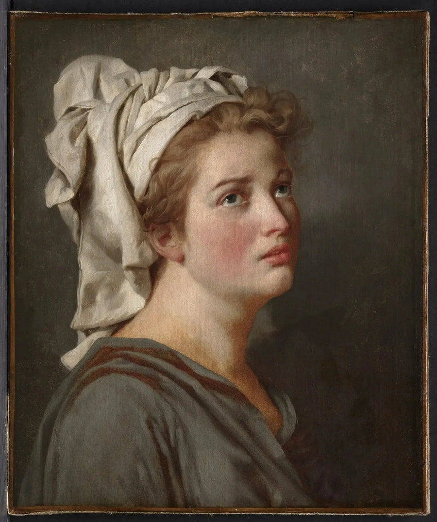 Giovane donna con turbante - Jacques-Louis David