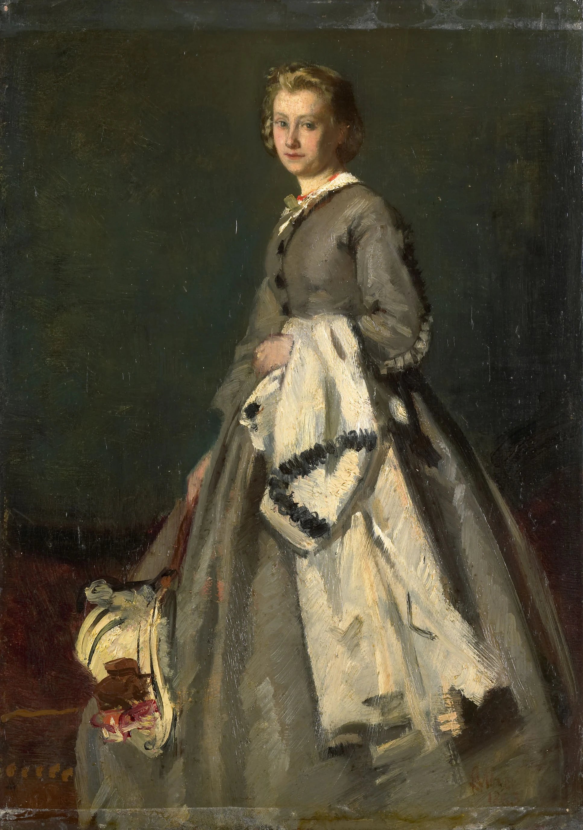Une jeune femme - August Allebé