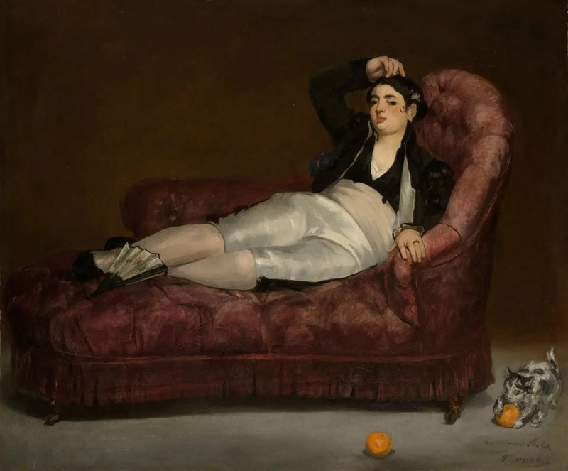 Giovane Donna sdraiata in costume spagnolo - Édouard Manet