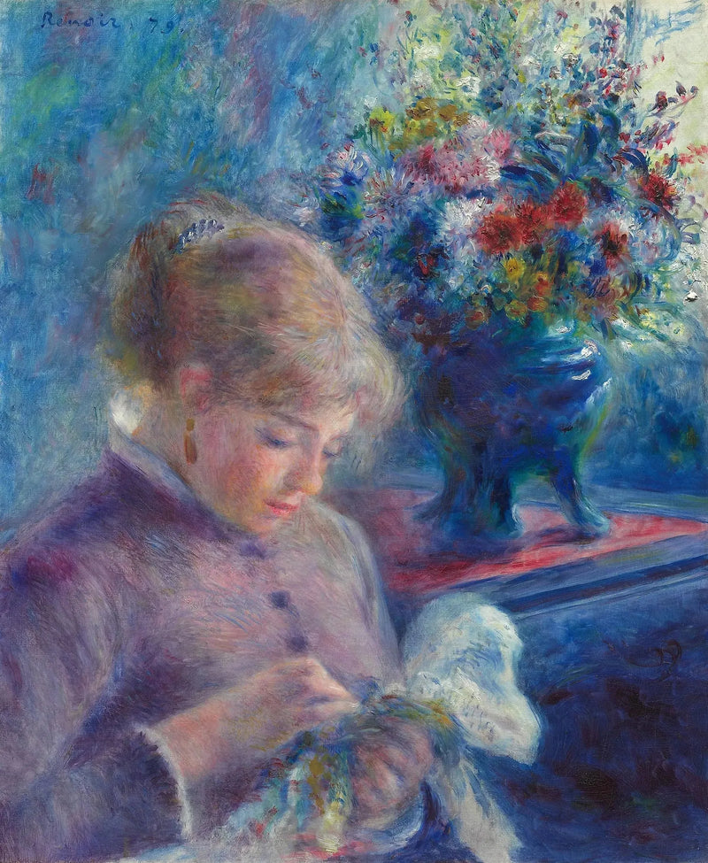 Giovane Donna Cugina - Pierre-Auguste Renoir