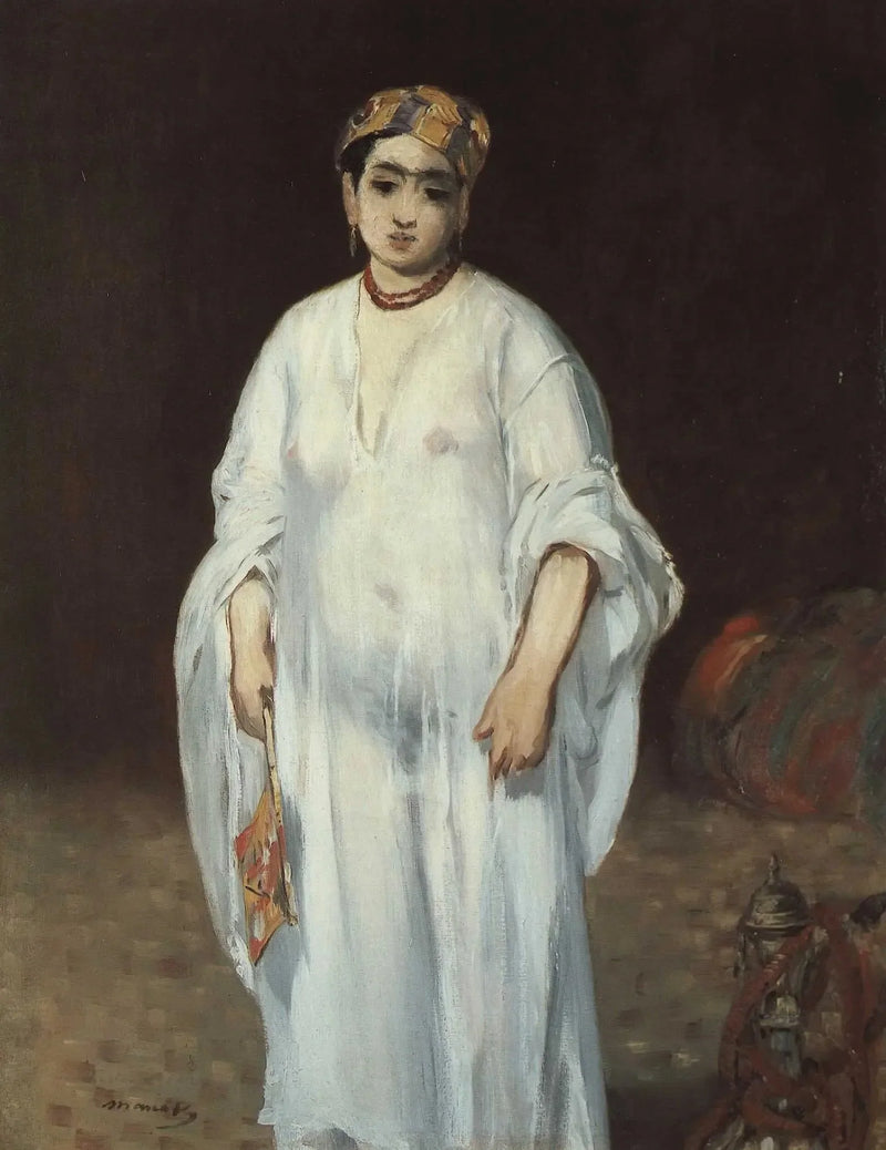 Giovane donna in abito orientale - Édouard Manet