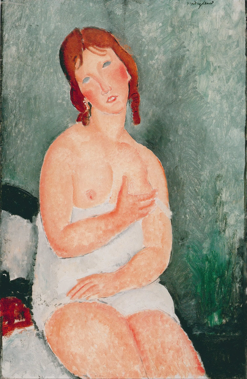 Giovane donna in camicia - Amedeo Modigliani