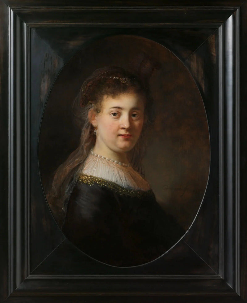 Giovane donna in costume fantastico - Rembrandt