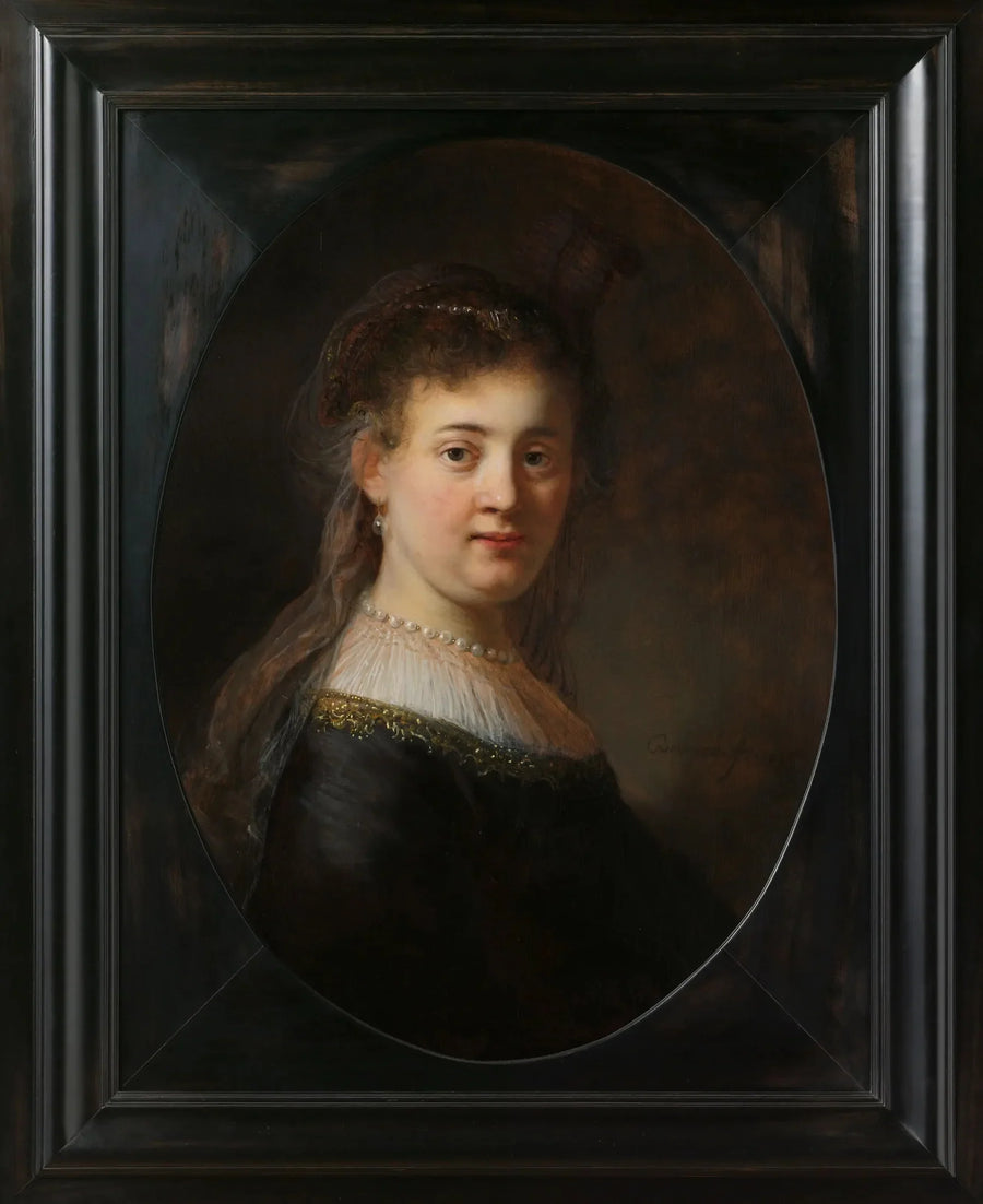 Giovane donna in costume fantastico - Rembrandt
