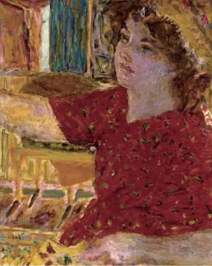 GIOVANE DONNA CHE PINTA - Pierre Bonnard