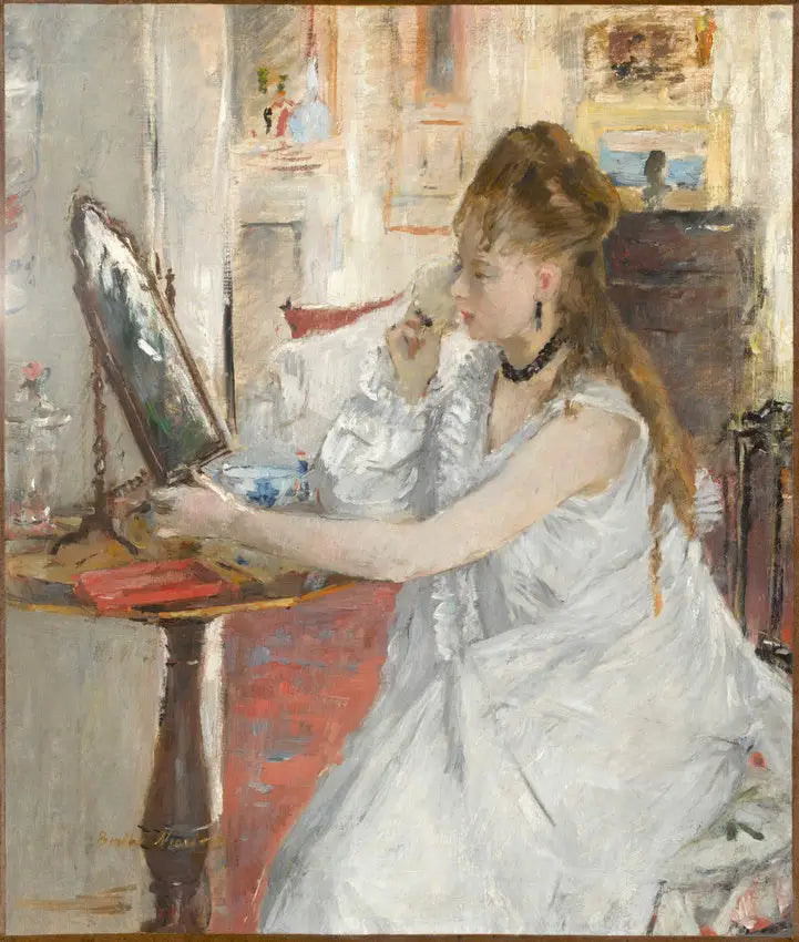 Giovane Donna che si trucca - Berthe Morisot