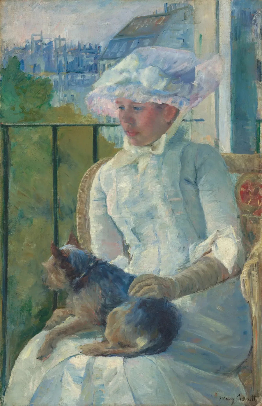 Ragazza alla finestra - Mary Cassatt