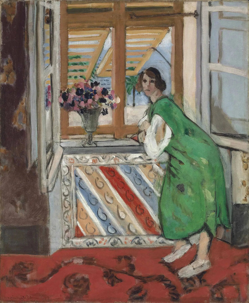 Ragazza alla moresca, abito verde - Henri Matisse