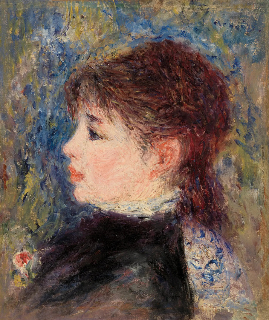 Ragazza con la rosa - Pierre-Auguste Renoir
