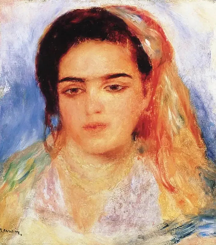 Giovane ragazza algerina - Pierre-Auguste Renoir