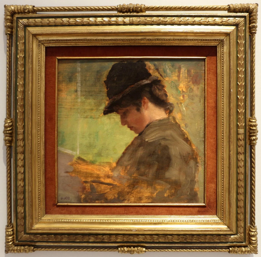 Giovane ragazza inglese - Giuseppe De Nittis