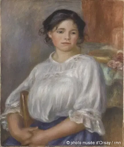 Ragazza seduta - Pierre-Auguste Renoir