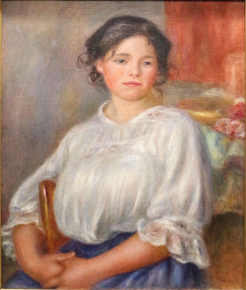Ragazza seduta - Pierre-Auguste Renoir