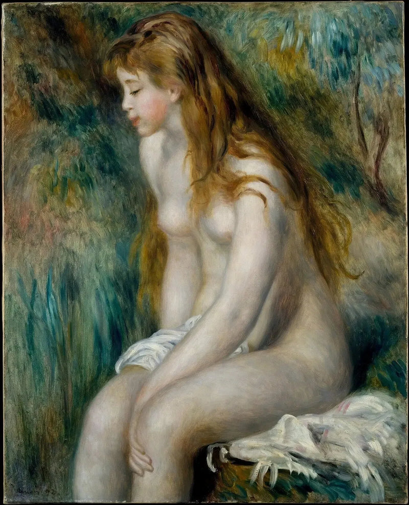 Ragazza al bagno - Pierre-Auguste Renoir