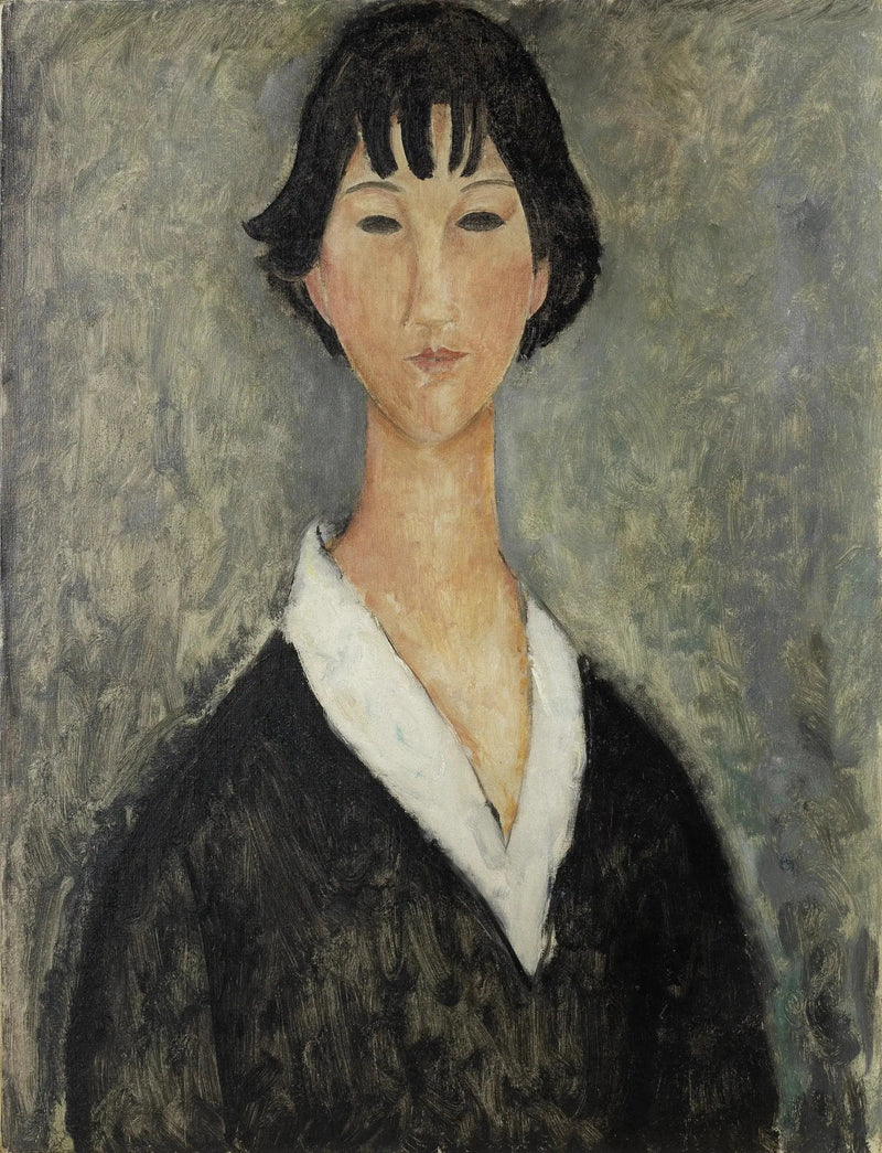 Ragazza dai capelli neri - Amedeo Modigliani