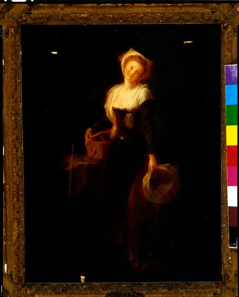 Giovane ragazza con una marmotta - Jean-Honoré Fragonard