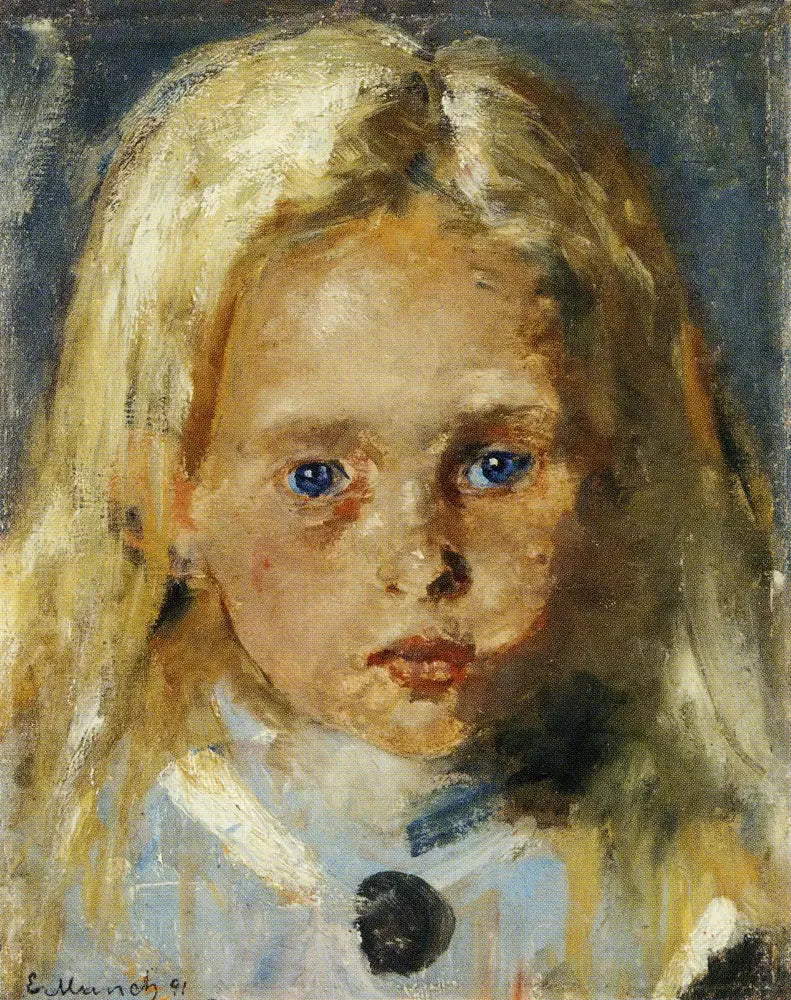 Ragazza bionda - Edvard Munch