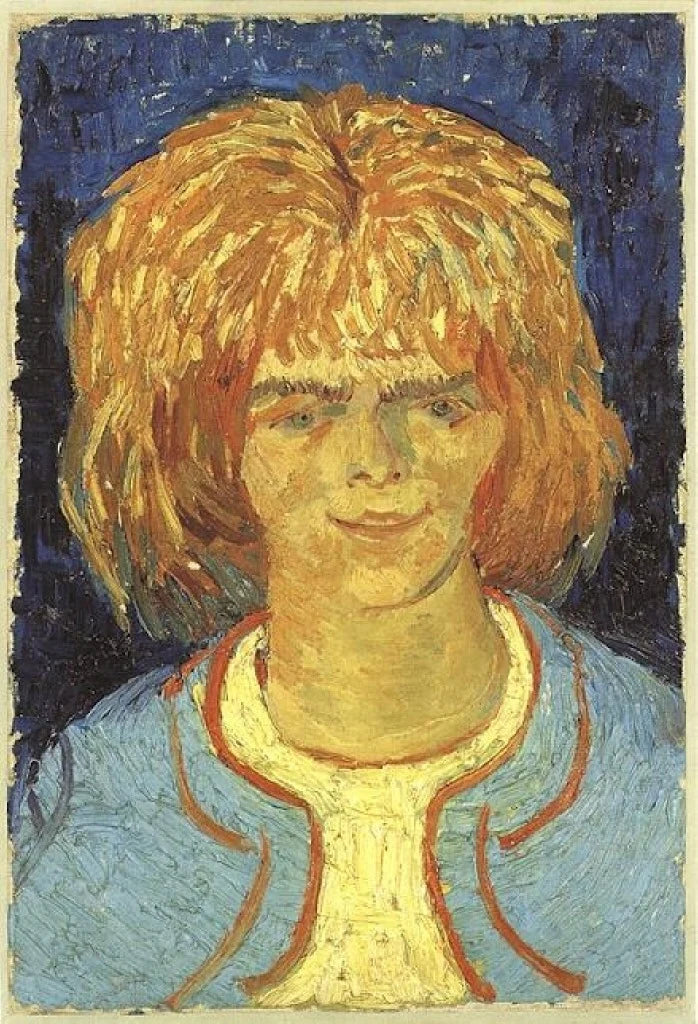 Jeune fille aux cheveux ébouriffés F535 de Vincent van Gogh