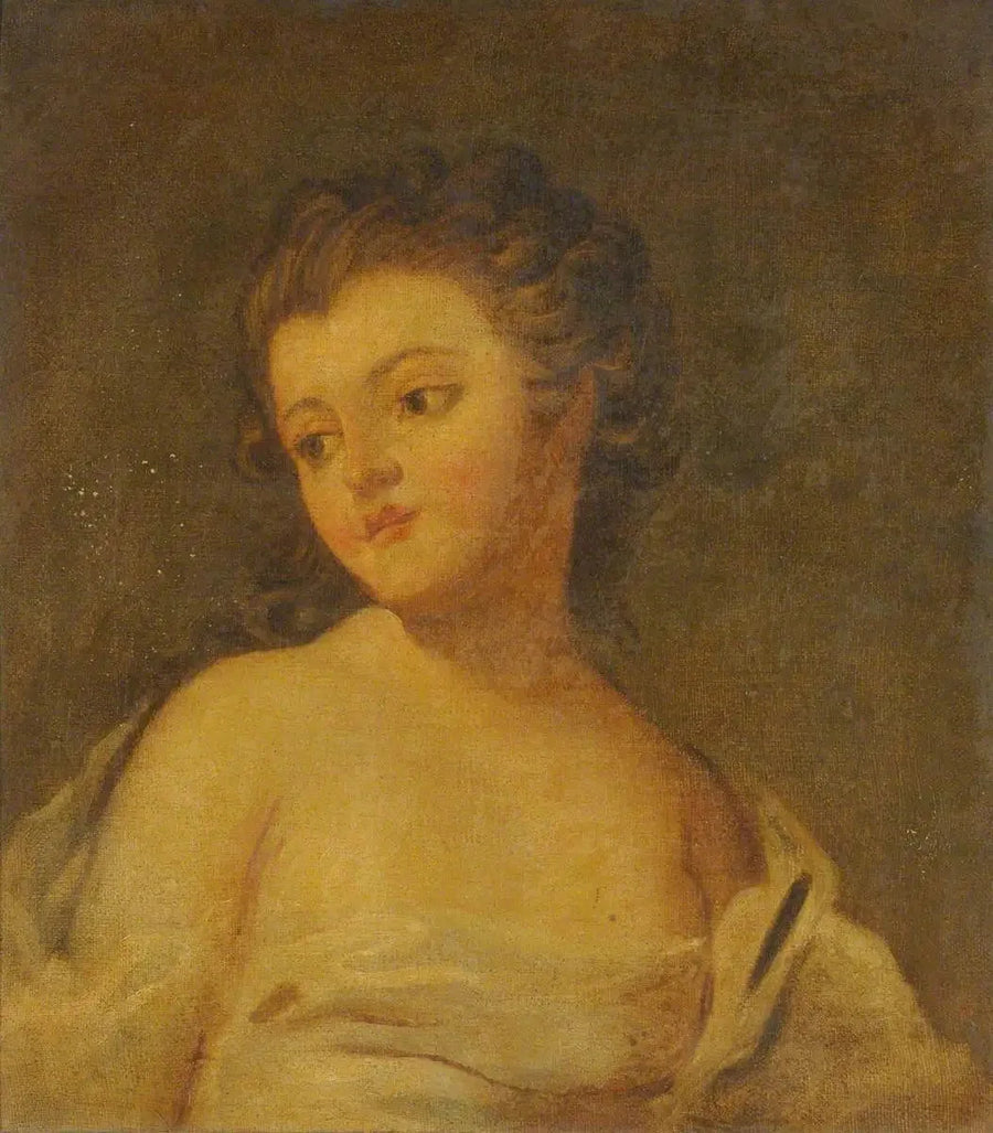 Giovane ragazza, avvolta in un abito - Joshua Reynolds