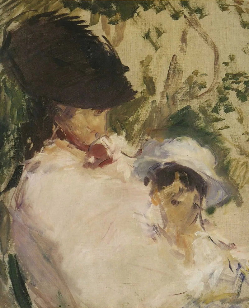 Ragazza e bambino - Édouard Manet