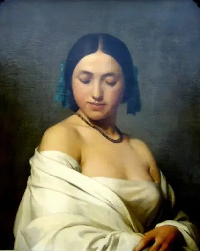 Giovane ragazza - Hippolyte Flandrin
