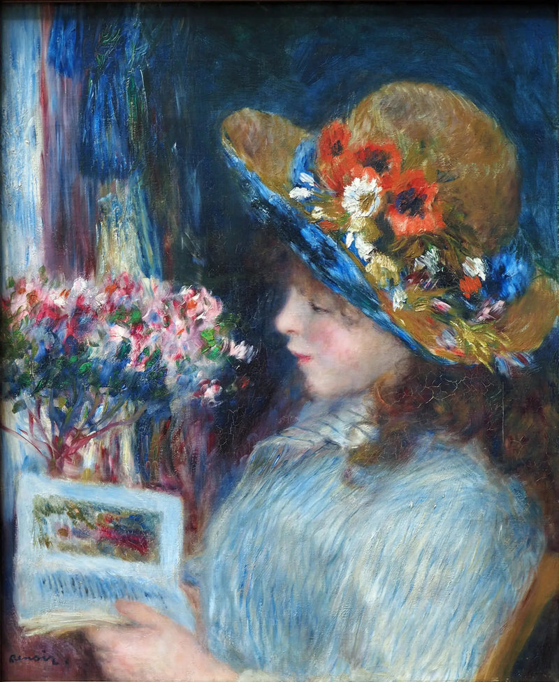 Ragazza che legge - Pierre-Auguste Renoir