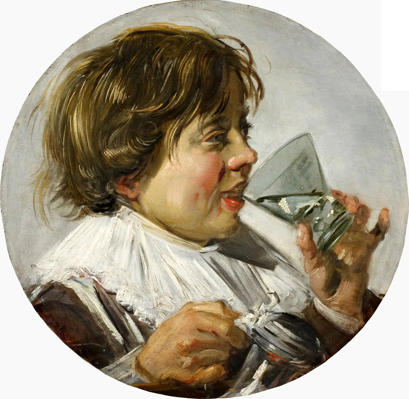 Giovane ragazzo con un bicchiere - Frans Hals