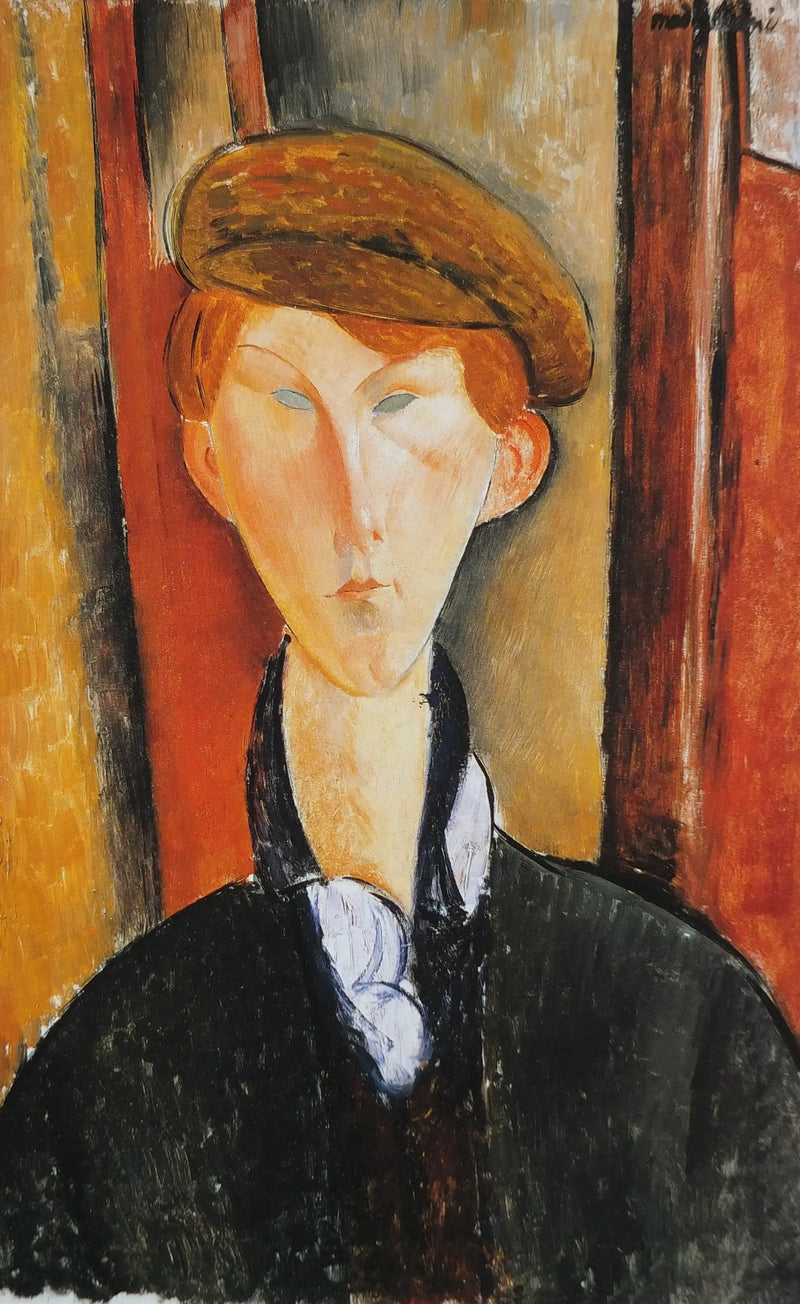 Giovane uomo con berretto - Amedeo Modigliani