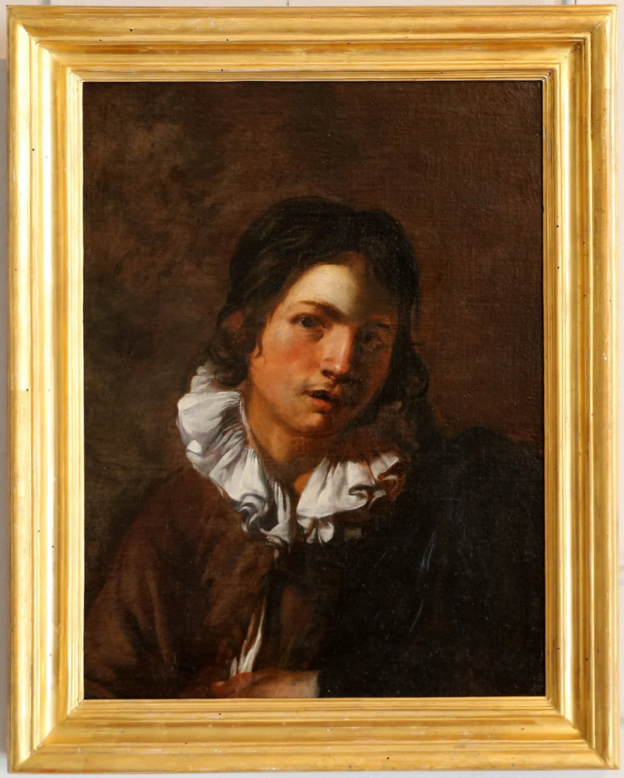 Giovane uomo con colletto - Simon Vouet