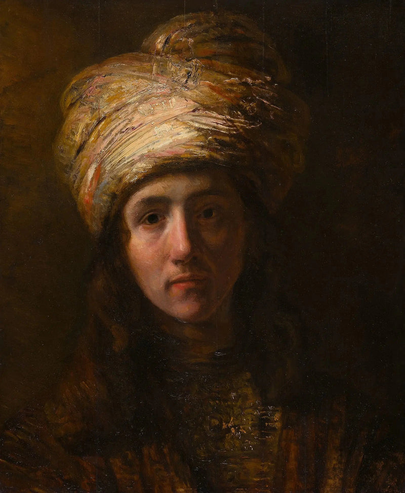 Giovane uomo con turbante - Rembrandt