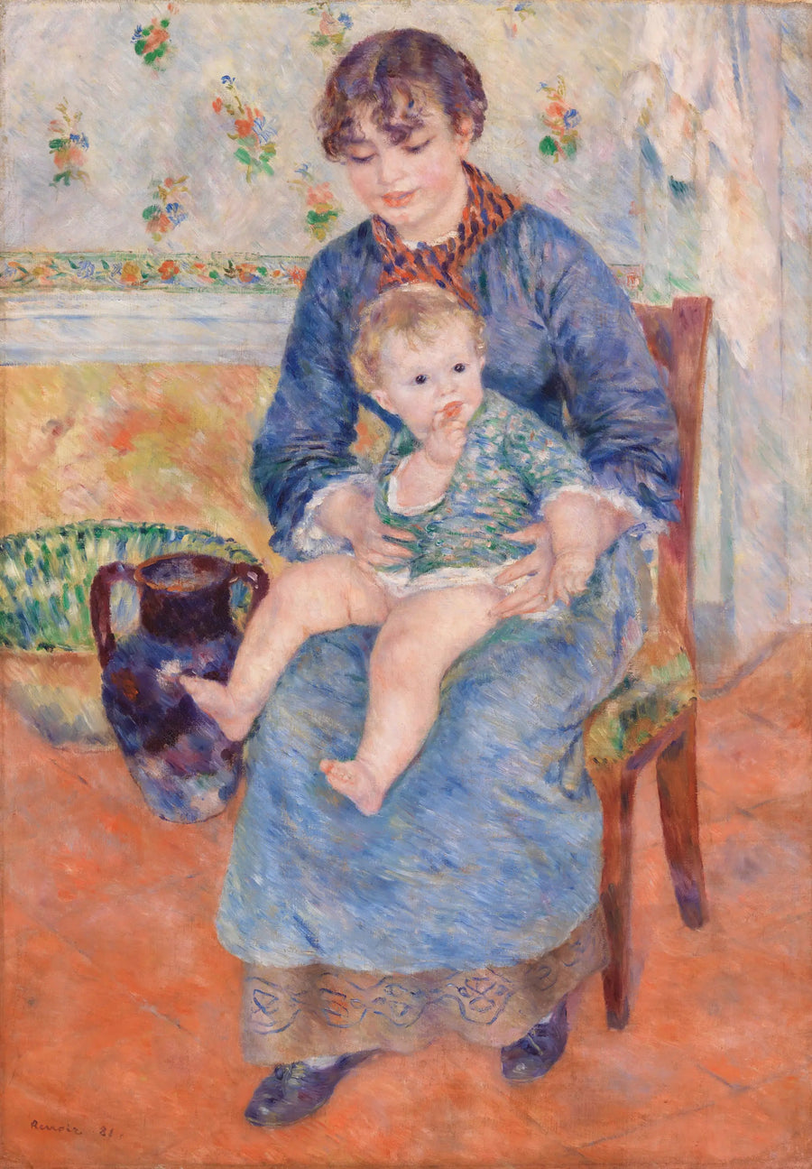 Giovane Madre - Pierre-Auguste Renoir
