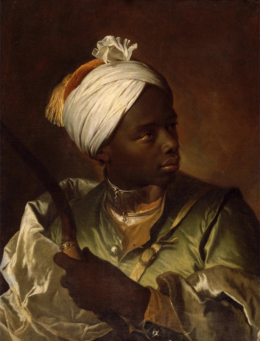 Giovane negro con arco - Hyacinthe Rigaud