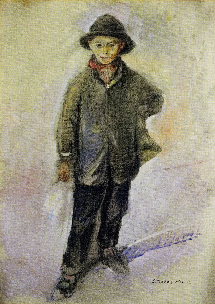 Giovane Pescatore di Nizza - Edvard Munch