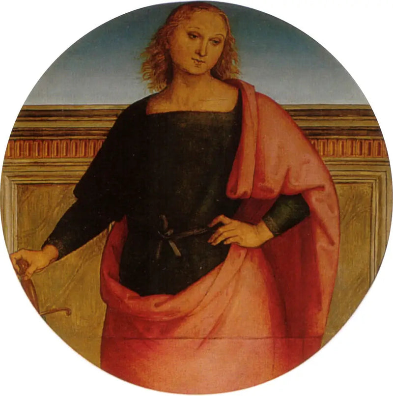 Giovane santo con una spada - Pietro Perugino