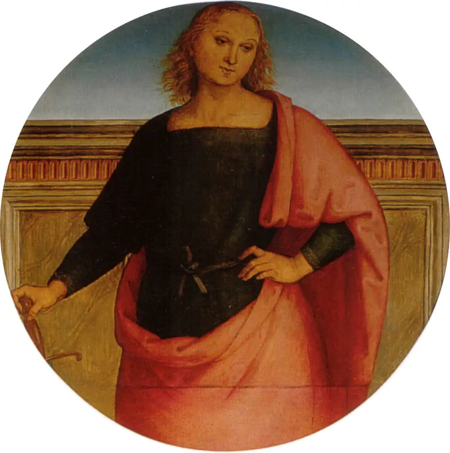 Giovane santo con una spada - Pietro Perugino
