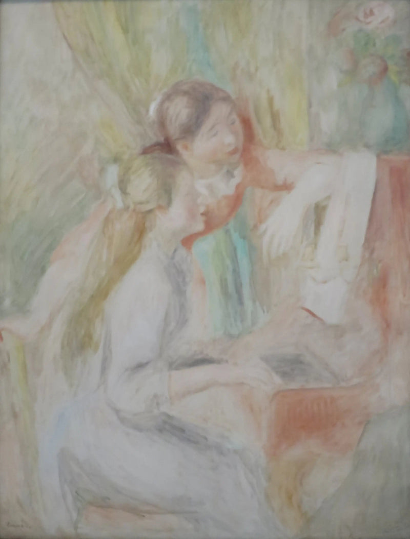 Ragazze al pianoforte - Pierre-Auguste Renoir