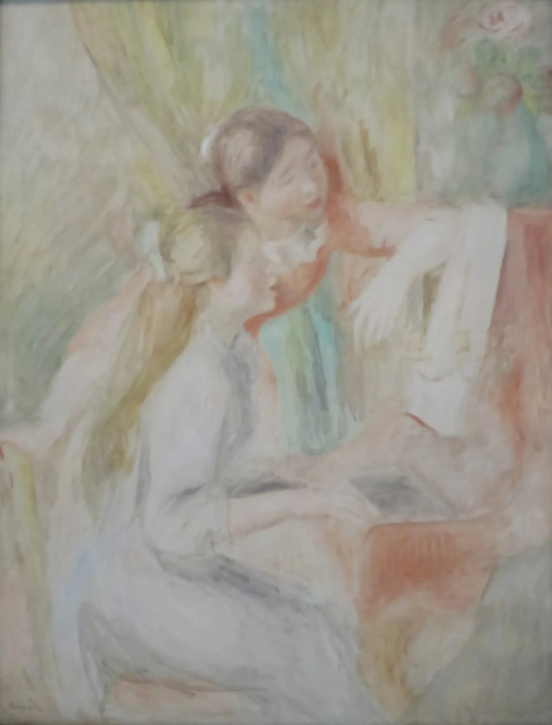 Ragazze al pianoforte - Pierre-Auguste Renoir